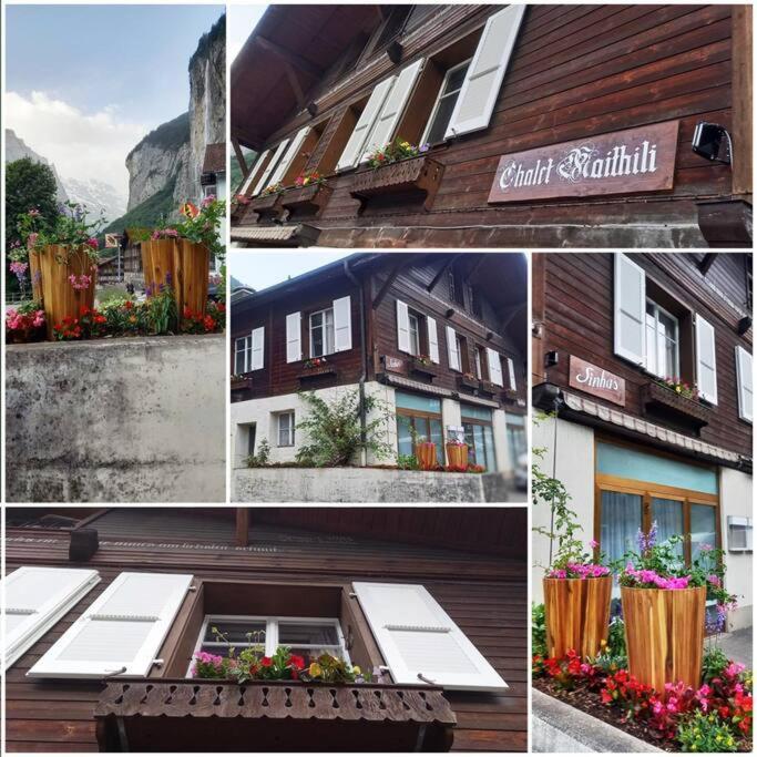 Chalet Maithili Lauterbrunnen -152-Year-Old Majestic Chalet Exterior photo
