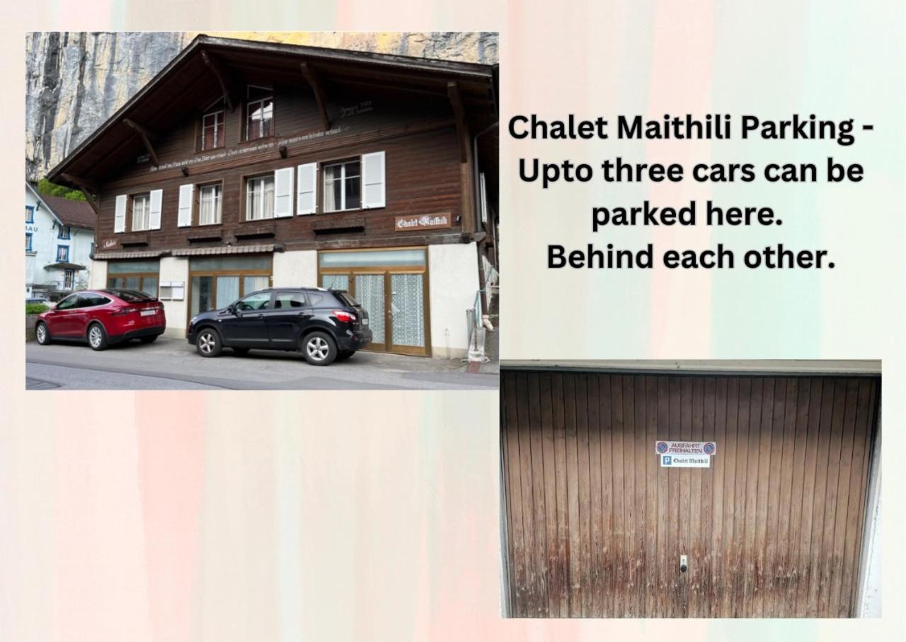 Chalet Maithili Lauterbrunnen -152-Year-Old Majestic Chalet Exterior photo
