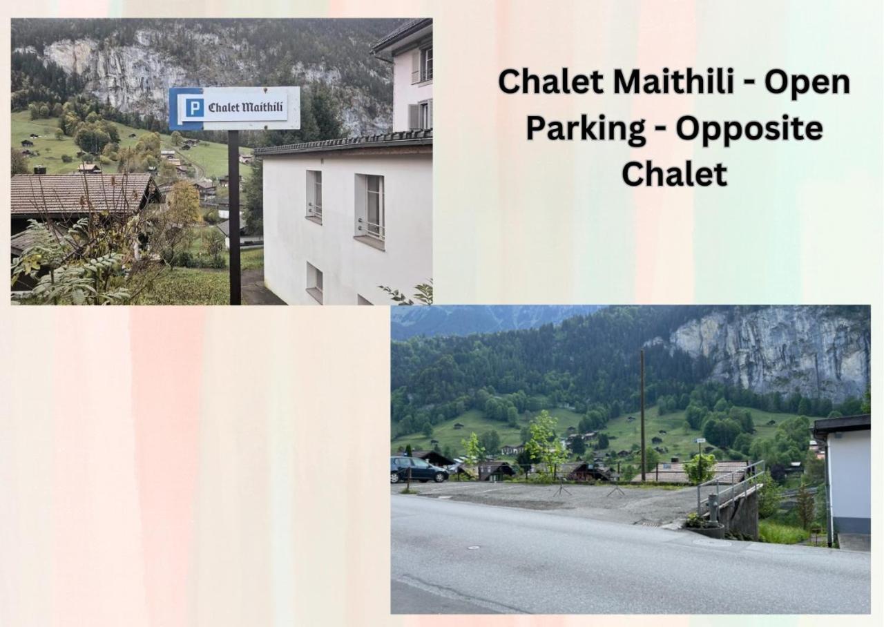 Chalet Maithili Lauterbrunnen -152-Year-Old Majestic Chalet Exterior photo