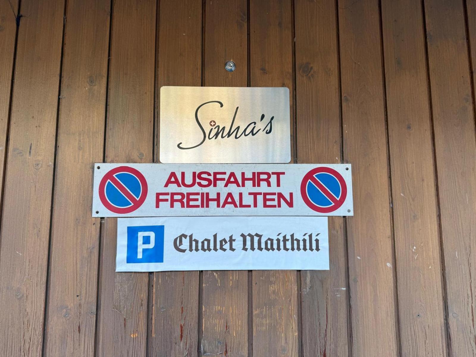 Chalet Maithili Lauterbrunnen -152-Year-Old Majestic Chalet Exterior photo